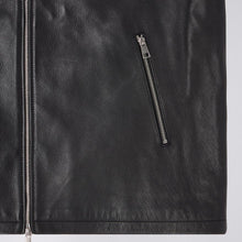 Load image into Gallery viewer, Edwin Fix Leather Jacket Black
