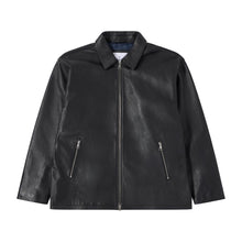 Load image into Gallery viewer, Edwin Fix Leather Jacket Black
