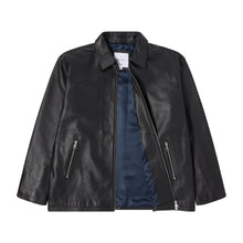 Load image into Gallery viewer, Edwin Fix Leather Jacket Black
