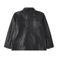 Load image into Gallery viewer, Edwin Fix Leather Jacket Black
