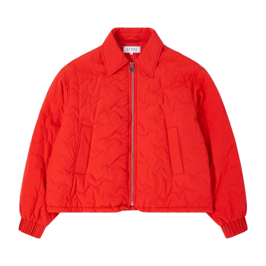 Edwin W' Rory Padded Jacket Fiery Red