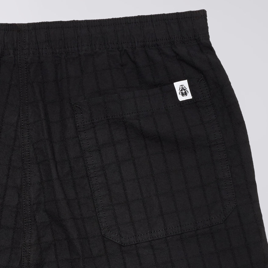 Edwin Avalon Short Dry Grid Weave Black