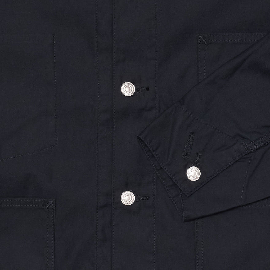 Edwin Coverall Shirt Black