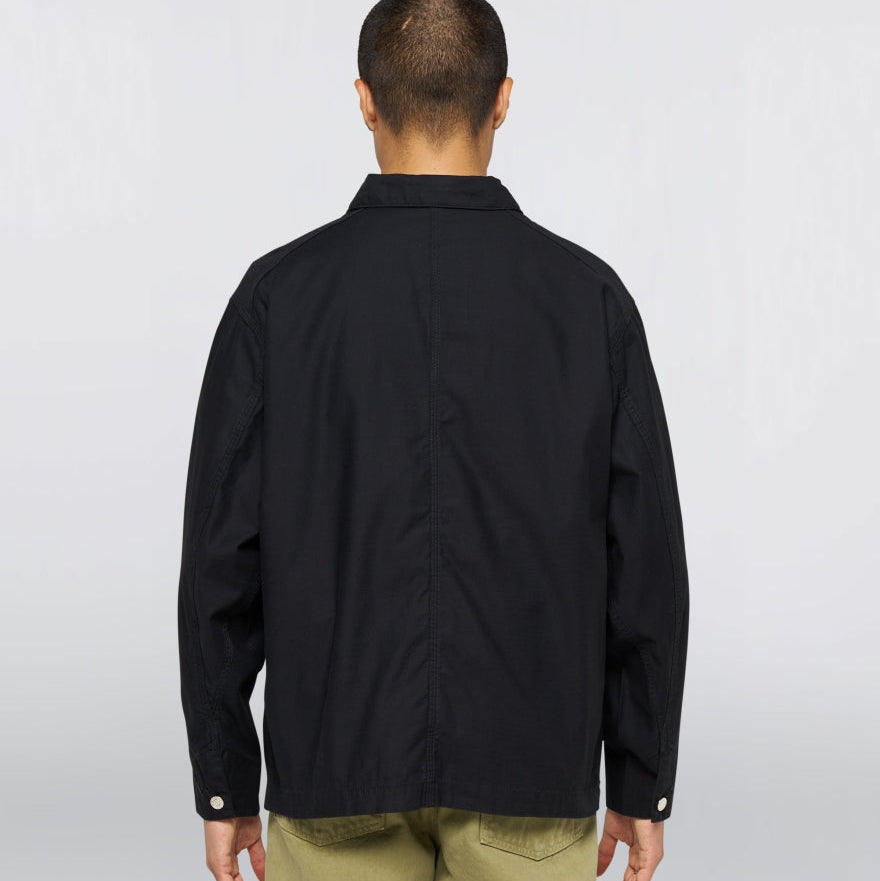 Edwin Coverall Shirt Black