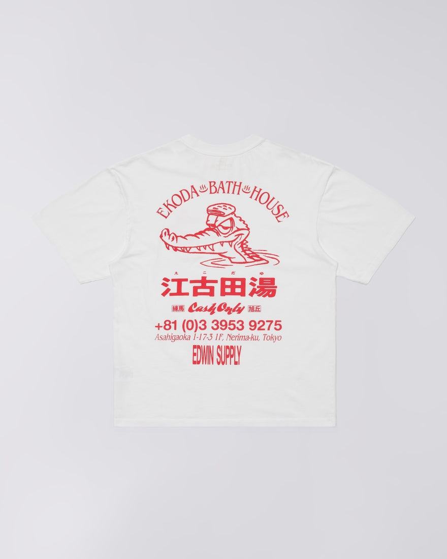 Edwin Ekoda Bath House TS White