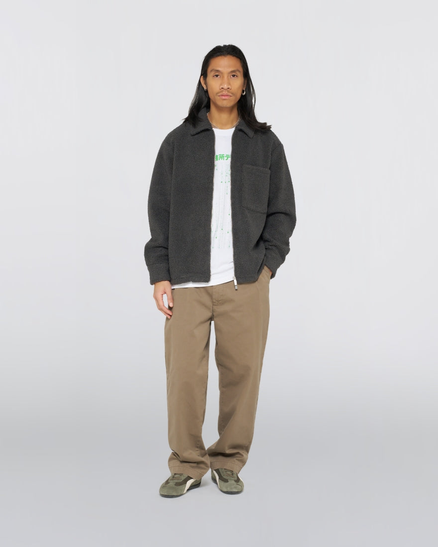 Edwin Snug II Overshirt LS Dark Grey