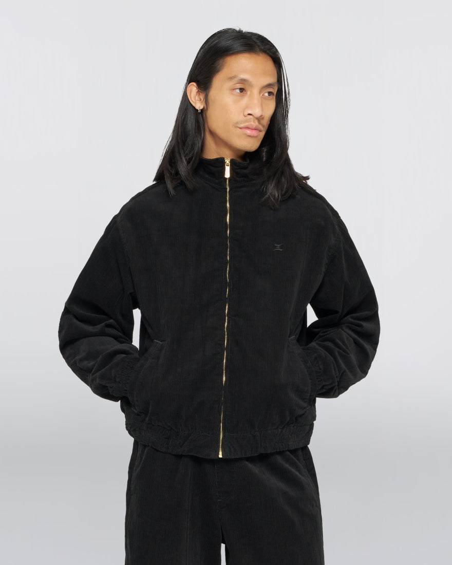 Edwin Cruz Jacket Black garment washed