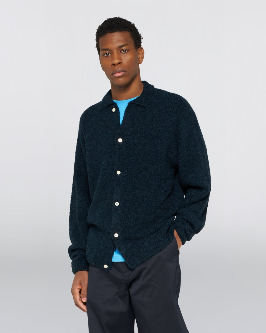Edwin Gemini Cardigan Navy