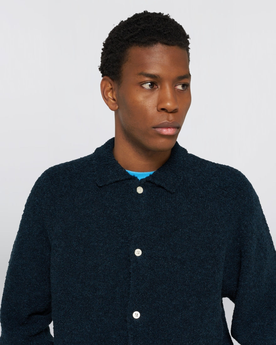 Edwin Gemini Cardigan Navy