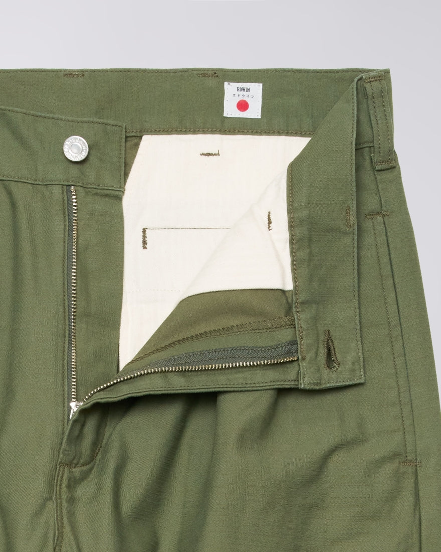 Edwin 2 Tuck Pant Olive