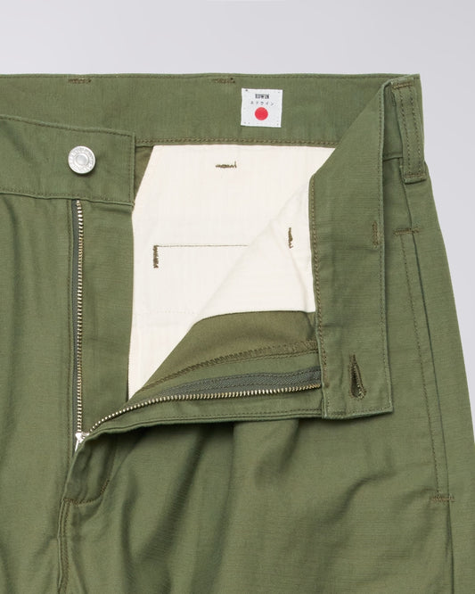Edwin 2 Tuck Pant Olive