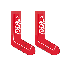 Aries Cola Sock Red