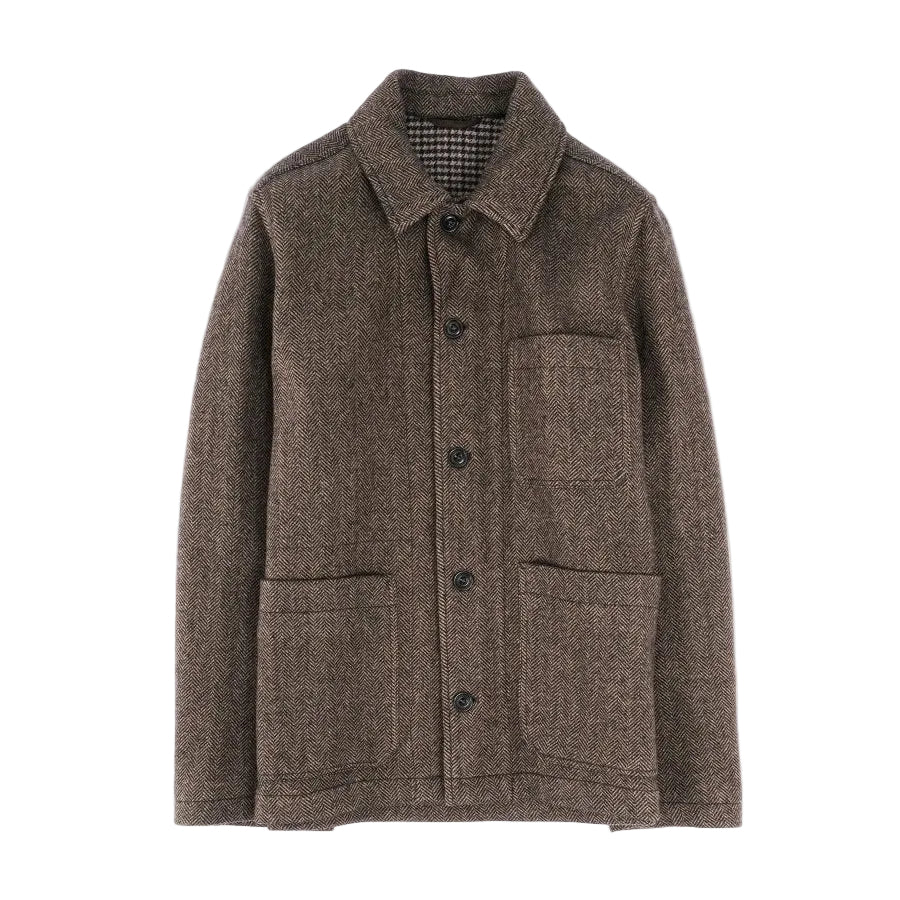 Hartford Jamison Woven Jacket Brown