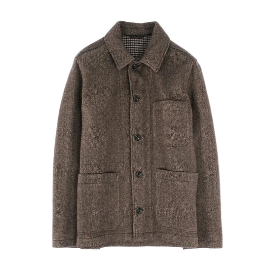Hartford Jamison Woven Jacket Brown