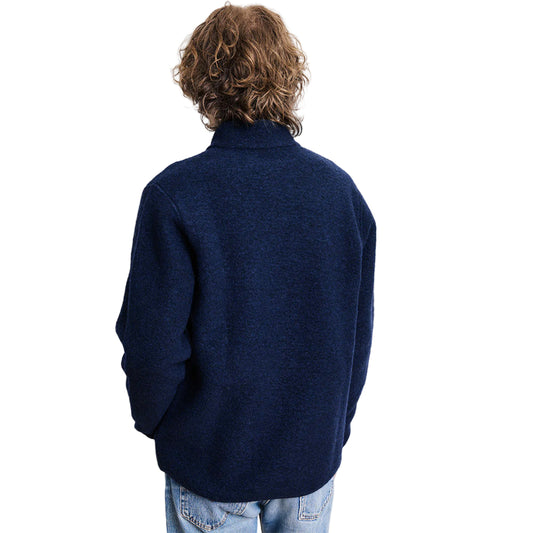 Hartford Fleece Jock Jacket Navy
