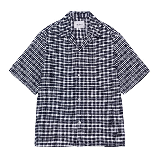 Carhartt WIP S/S Kander Shirt Blue River