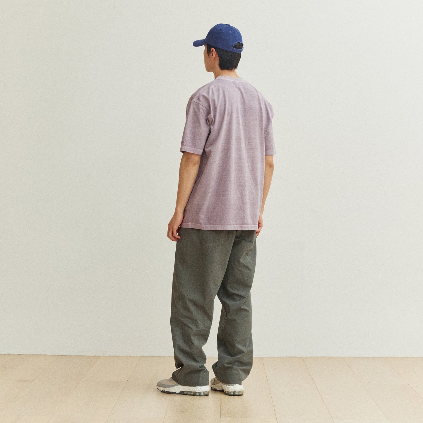 Kappy Design Pigment Dye T-shirt Lilac