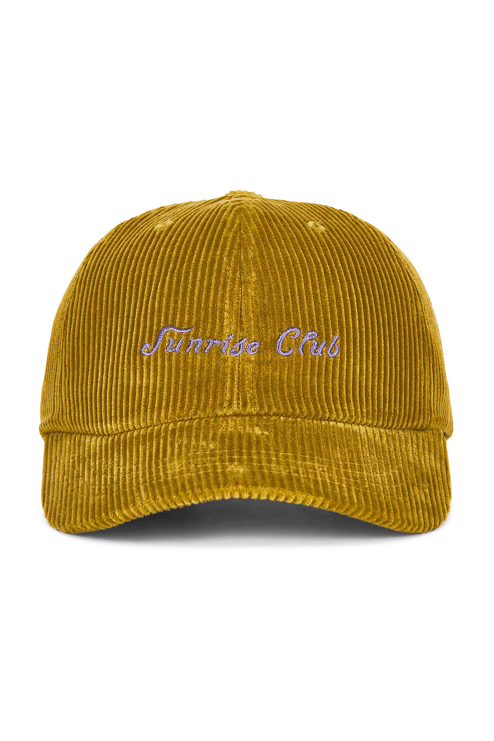 Kappy Corduroy Sunrise Club Cap Olive
