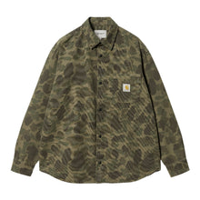 Load image into Gallery viewer, Carhartt WIP L/S Duck Shirt Camo Duck Green / Office Green
