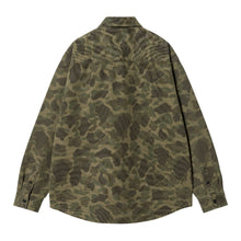 Load image into Gallery viewer, Carhartt WIP L/S Duck Shirt Camo Duck Green / Office Green
