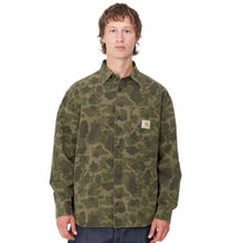 Load image into Gallery viewer, Carhartt WIP L/S Duck Shirt Camo Duck Green / Office Green
