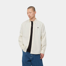Load image into Gallery viewer, Carhartt WIP L/S Madison Fine Cord Shirt Wax / Black
