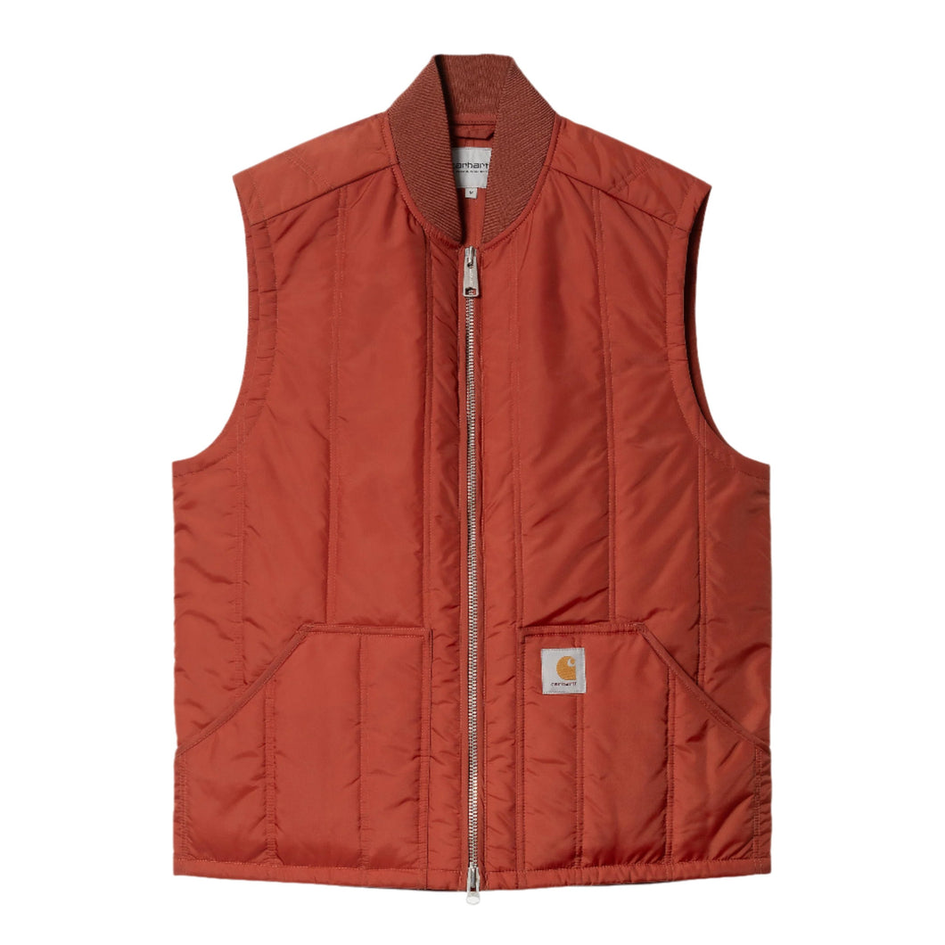 Carhartt WIP Lachlan Vest Liner Vermillion