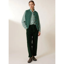 Load image into Gallery viewer, Leon &amp; Harper Prom PLN Corduroy Pants Green
