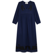 Load image into Gallery viewer, Leon &amp; Harper Romaine Beads Dress Navy
