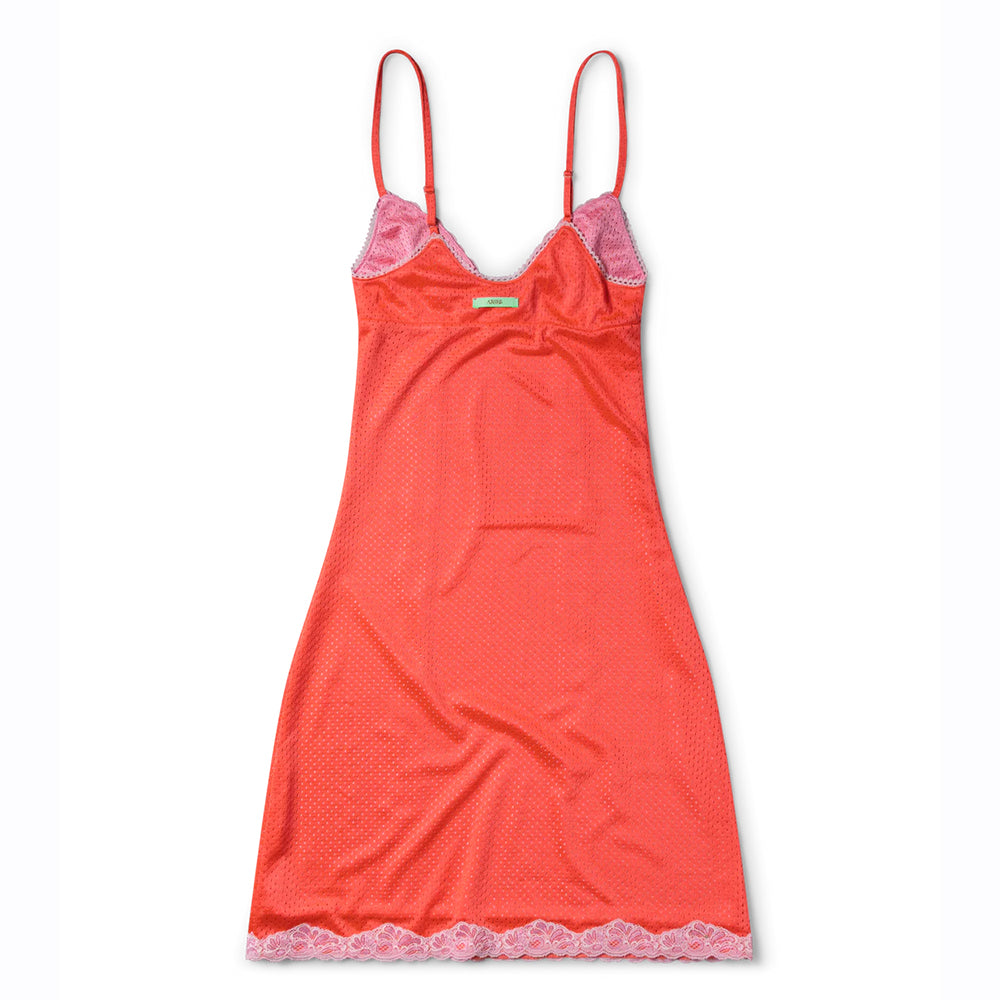 Aries airtex lace Lexi dress Hot pink