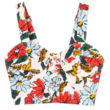 Load image into Gallery viewer, L.F.Markey Elm Bralette Cosmic Floral
