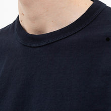 Load image into Gallery viewer, Norse Projects Holger Relaxed Organic Heavy Tab Series T-shirt Dark Navy
