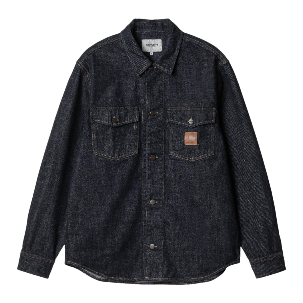 Carhartt WIP Lincoln Shirt Jac Blue Rinsed