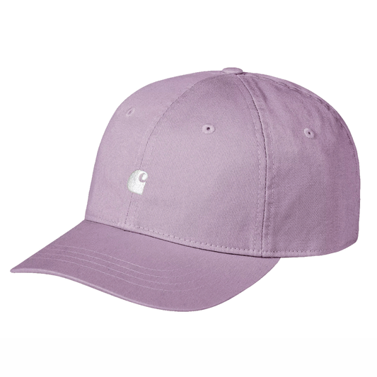 Carhartt WIP Madison Logo Cap Gentle Purple / White
