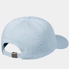Load image into Gallery viewer, Carhartt WIP Madison Logo Cap Frosted Blue / White
