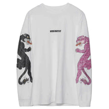 Load image into Gallery viewer, Maharishi Duality  Panther L/S T-Shirt White
