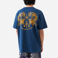 Load image into Gallery viewer, Maharishi Muay Thai Tiger  Dragon T-Shirt Navy
