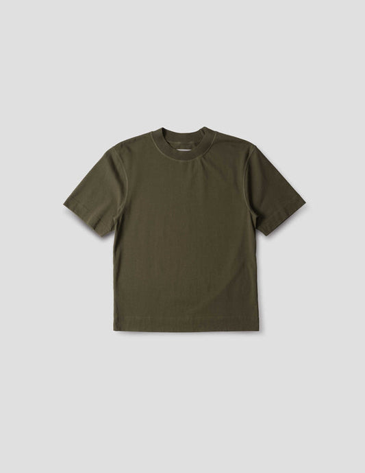 MHL Flatlock Crew Matte Jersey Olive