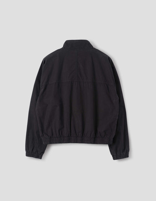 MHL Track Jacket Crisp Cotton Poplin Black