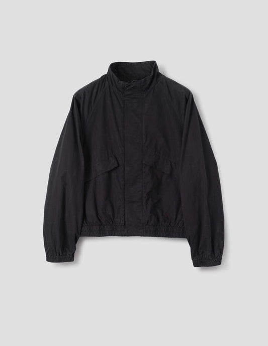 MHL Track Jacket Crisp Cotton Poplin Black