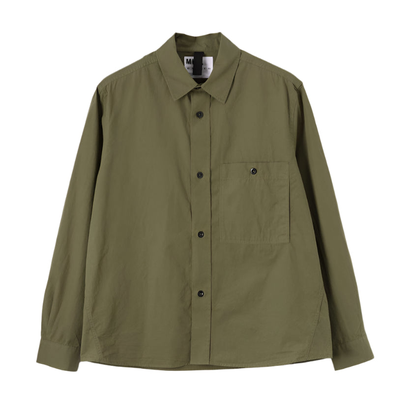 MHL / HIGHCOUNT COTTON POPLIN / ベージュ L MHL / HIGHCOUNT COTTON POPLIN / ベージュ L