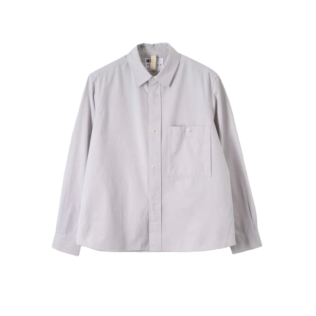 MHL Overall Shirt Canvas Cotton Pebble
