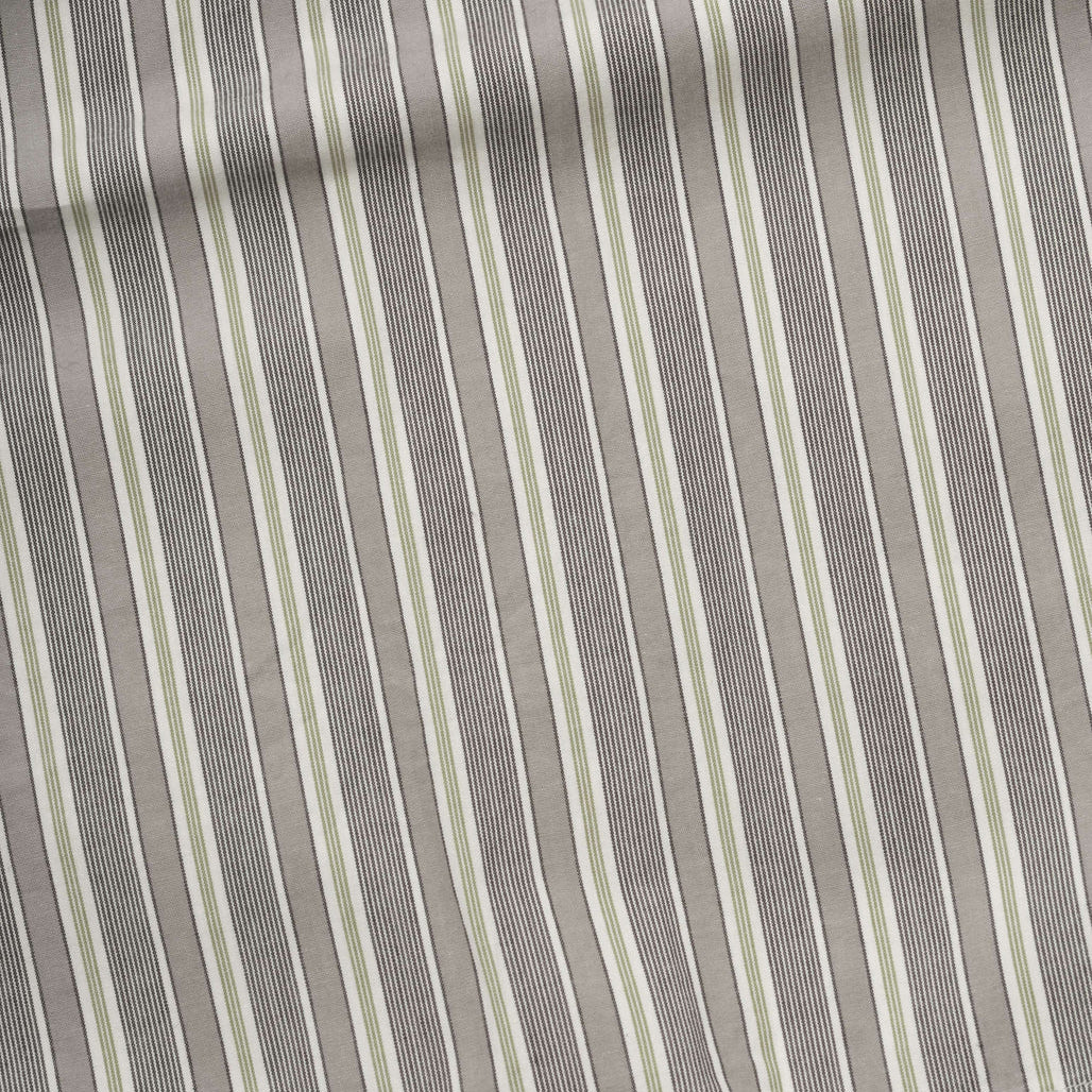 MHL Overall Shirt PJ Stripe Off White / Grey / Zest