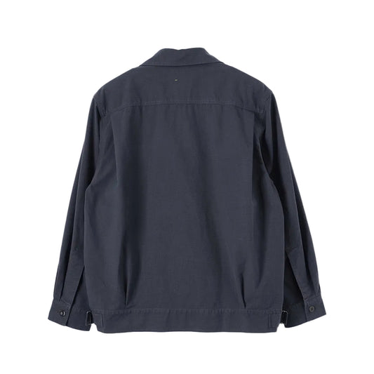 MHL Utility Jacket Washed Cotton Ripstop Ink