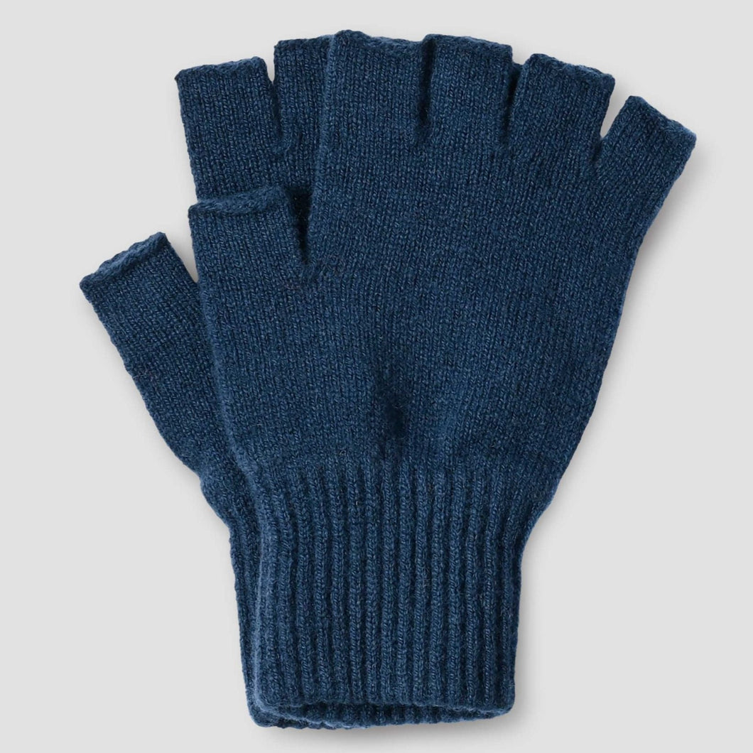 MHL Cut Off Glove Lambswool Airforce