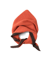 Load image into Gallery viewer, MHL Tipped Scout Scarf Lambswool Ember / Cocoa
