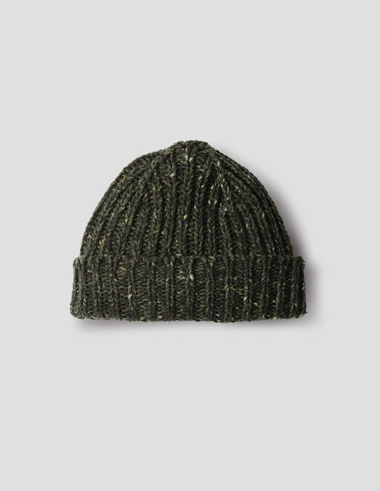 Margaret Howell Chunky Rib Beanie Seaweed