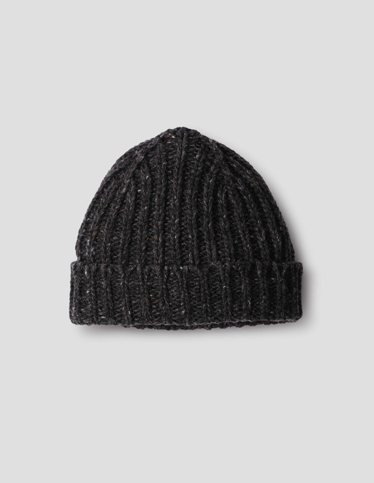 Margaret Howell Chunky Rib Beanie Steel