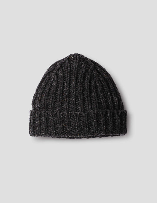 Margaret Howell Chunky Rib Beanie Steel