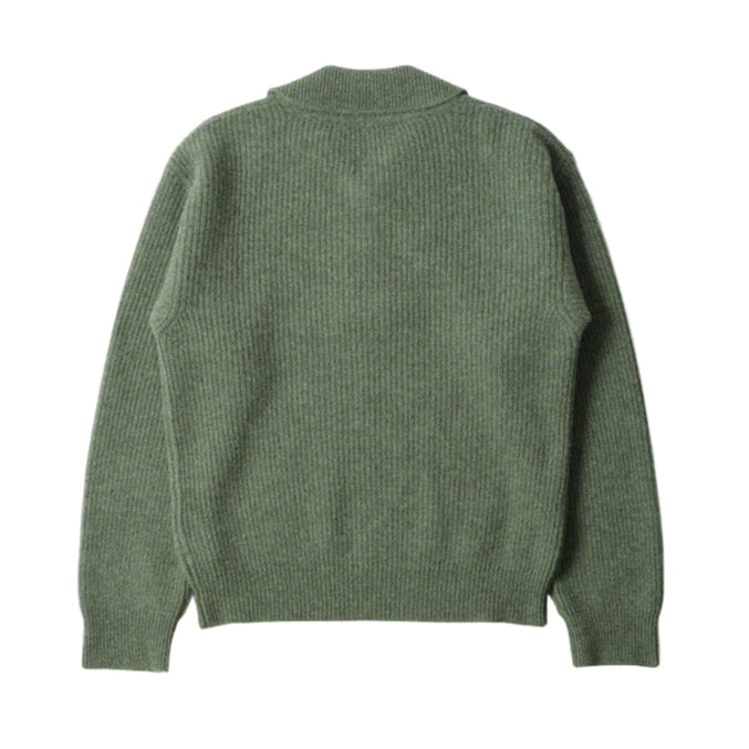 MHL W' 3 Button Polo Lambswool Sage